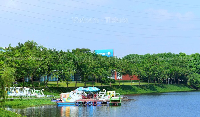 Thư giãn, ngắm cảnh thiên nhiên hữu tình tại công viên Yên Sở | Chỗ ăn chơi ở Hà Nội