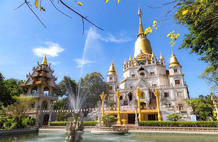 Khám phá kiến trúc phật giáo độc đáo tại chùa Bửu Long | Chỗ ăn chơi ở Sài Gòn