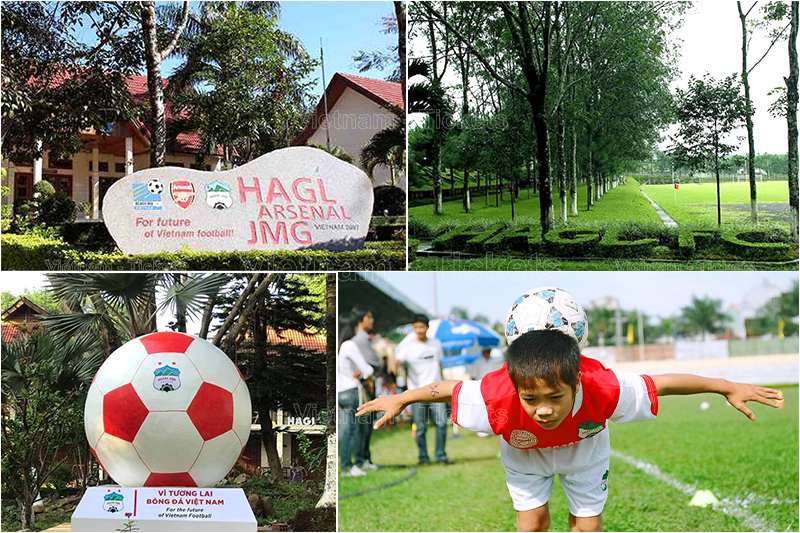 Tham quan học viện bóng đá Hoàng Anh Gia Lai có cơ hội gặp gỡ idol chân sút huyền thoại của đội tuyển Việt Nam | Chơi gì ở Pleiku
