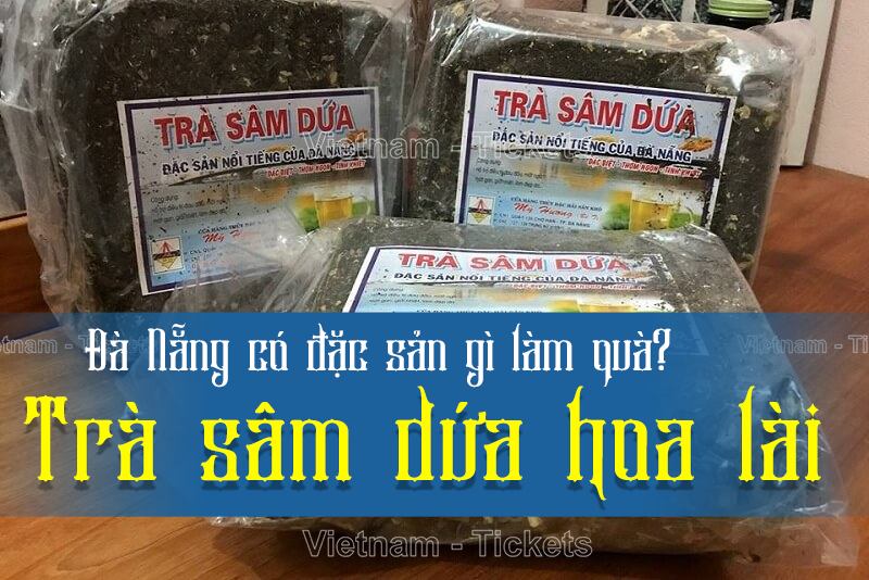 Đà Nẵng có đặc sản gì làm quà? Trà sâm dứa hoa lài