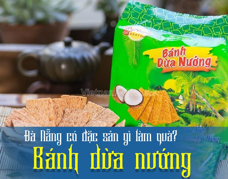 Đà Nẵng có đặc sản gì làm quà? Bánh dừa nướng