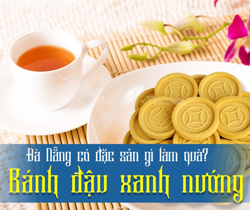 Đà Nẵng có đặc sản gì làm quà? Bánh đậu xanh nướng