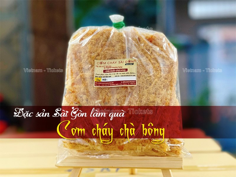 Cơm cháy chà bông | Đặc sản Sài Gòn làm quà