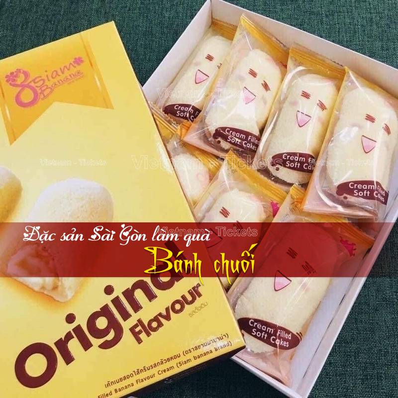 Bánh chuối - Siam Banana | Đặc sản Sài Gòn làm quà