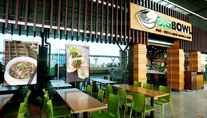 Nhà hàng phở trong sân bay quốc tế Cam Ranh | Di chuyển từ sân bay Cam Ranh về Nha Trang