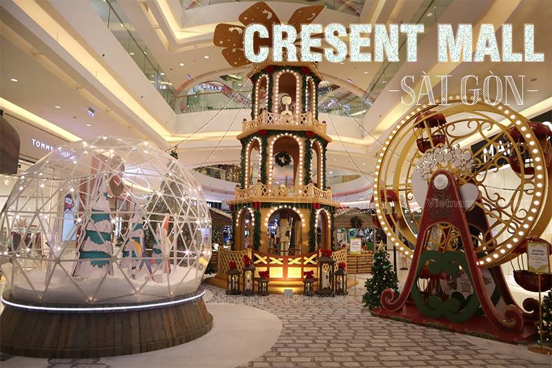 Crescent Mall | Địa điểm đi chơi Noel ở Sài Gòn