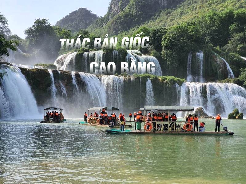 Đến Thác Bản Giốc du lịch dịp lễ dịp 2/9 bạn sẽ ngỡ ngàng trước vẻ đẹp hùng vĩ nên thơ khiến bạn không muốn rời