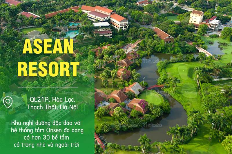 Asean Resort - Hà Nội | Du lịch nghỉ dưỡng miền Bắc