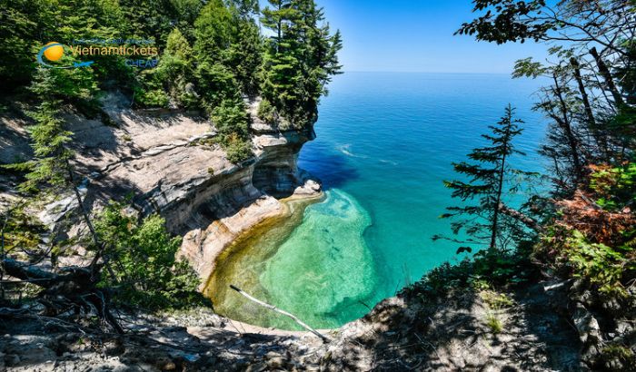 Hồ Michigan sở hữu hệ sinh thái thực vật phong phú và đa dạng
