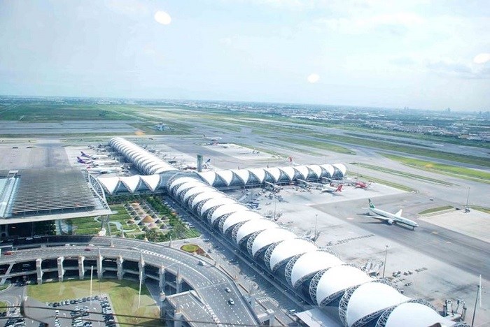 Sân bay Suvarnabhumi sở hữu hai đường băng hiện đại và chất lượng