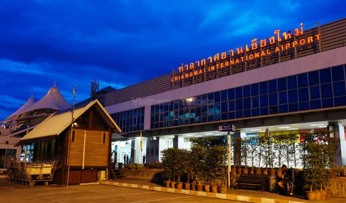 Sân bay Quốc tế Chiang Mai nằm phía Bắc Thái Lan