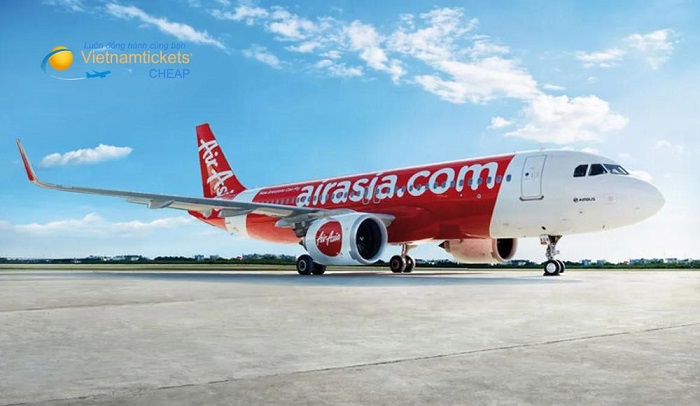 Thai AirAsia là hãng bay quen thuộc hoạt động tại sân bay Don Mueang Thái Lan
