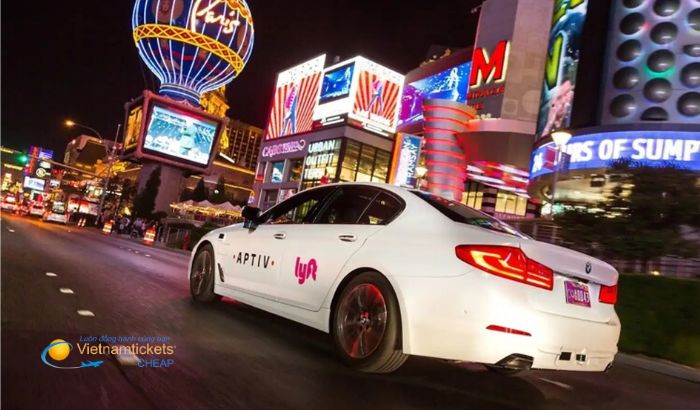 Taxi là phương tiện di chuyển phổ biến tại thành phố Las Vegas