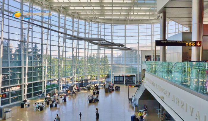 Sân bay Quốc tế Seattle - Tacoma (SEA) sở hữu cơ sở hạ tầng hiện đại và sang trọng