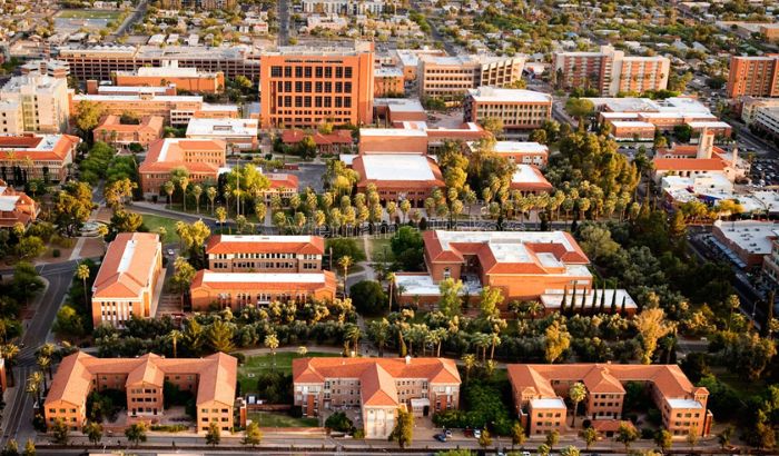 University of Arizona là điểm đến quen thuộc của các du học sinh Mỹ
