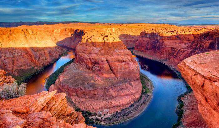 Đại vực Grand Canyon là địa điểm du lịch hàng đầu tại bang Arizona