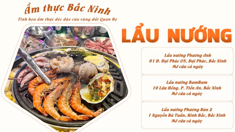 Lẩu nướng | Food tour Bắc Ninh