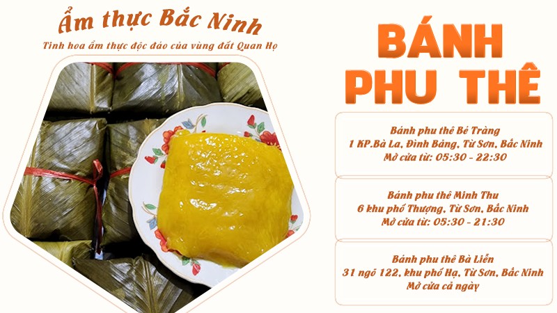 Bánh phu thê | Food tour Bắc Ninh