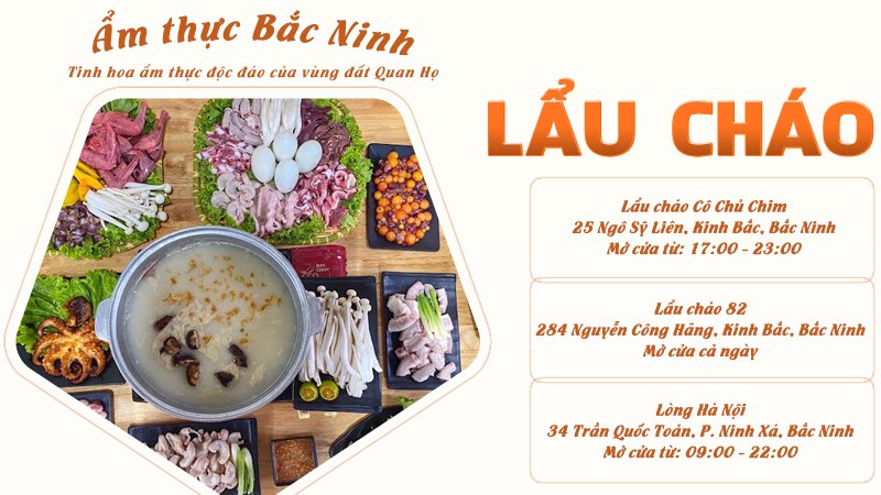 Lẩu cháo | Food tour Bắc Ninh