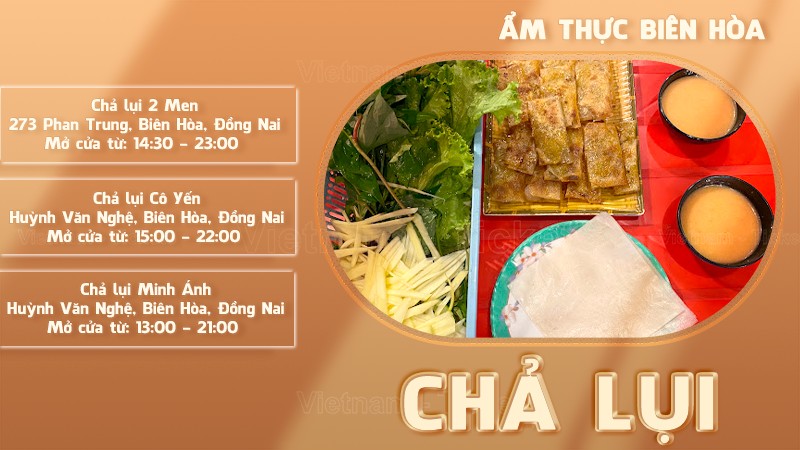 Chả lụi | Food tour Biên Hòa