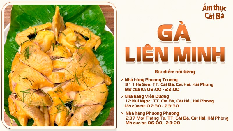 Các món từ gà Liên Minh | Food tour Cát Bà