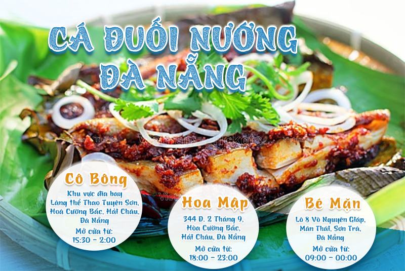 Cá đuối nướng | Food tour Đà Nẵng