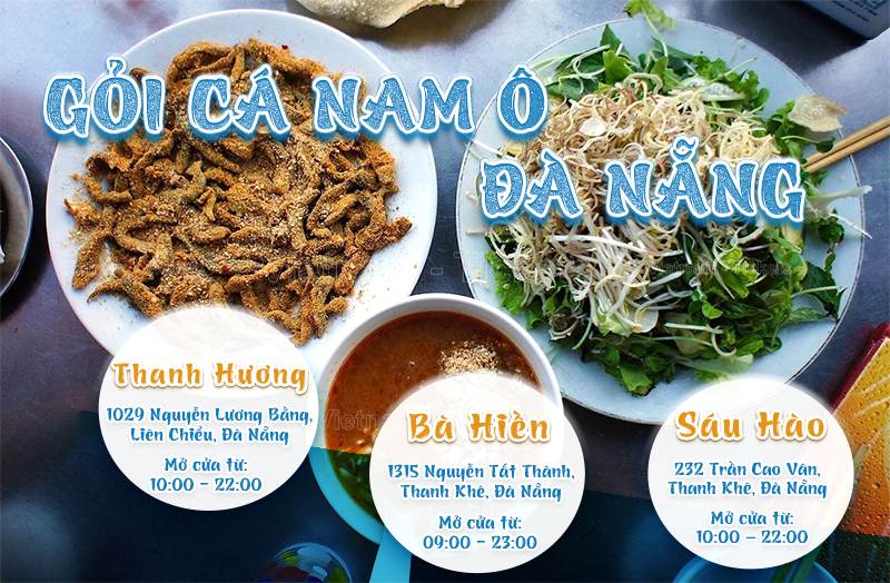 Gỏi cá Nam Ô | Food tour Đà Nẵng