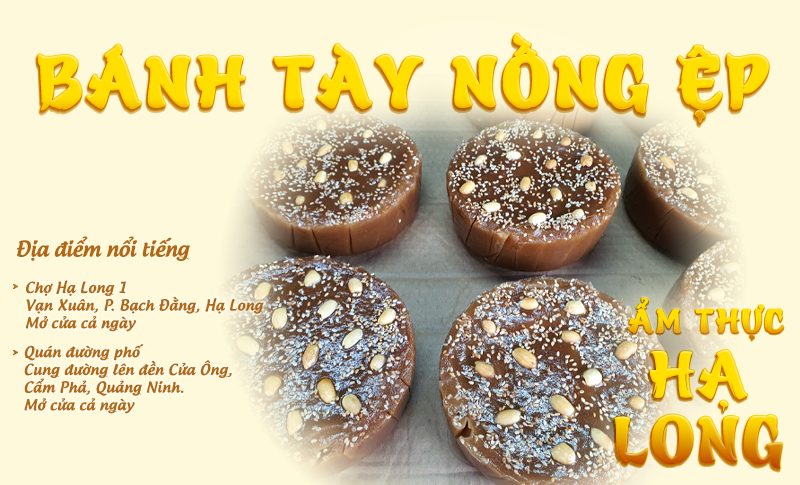 Bánh tày nồng ệp | Food tour Hạ Long