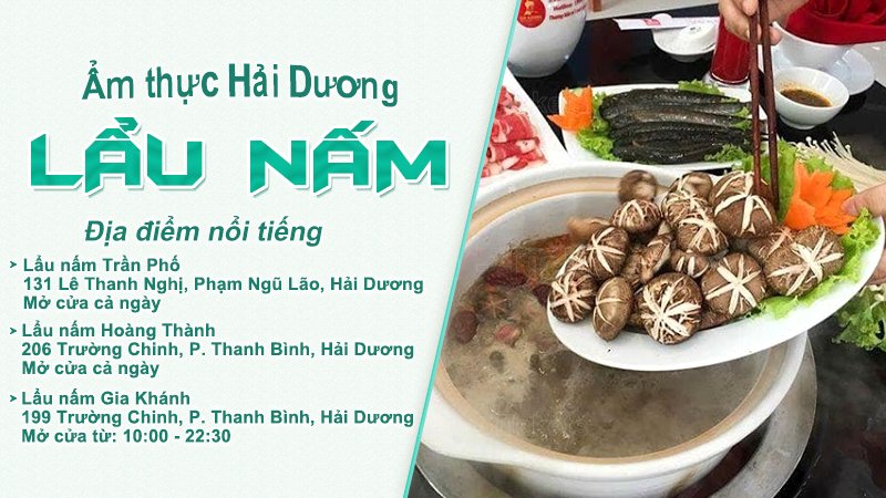 Các món lẩu nấm | Food tour Hải Dương