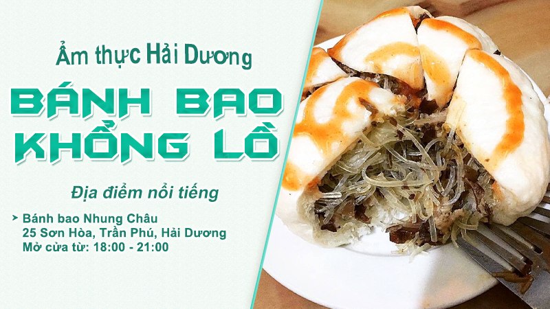 Bánh bao khổng lồ | Food tour Hải Dương