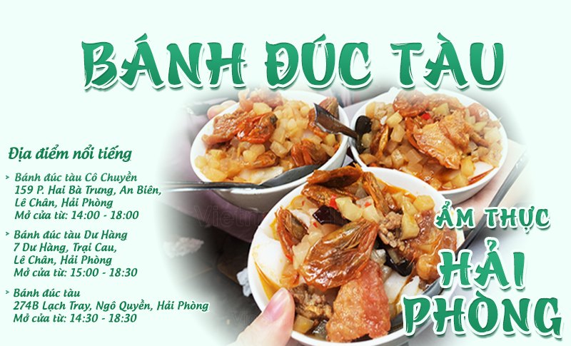 Bánh đúc tàu | Food tour Hải Phòng