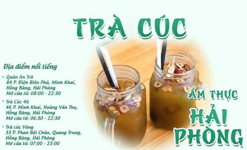 Trà Cúc | Food tour Hải Phòng