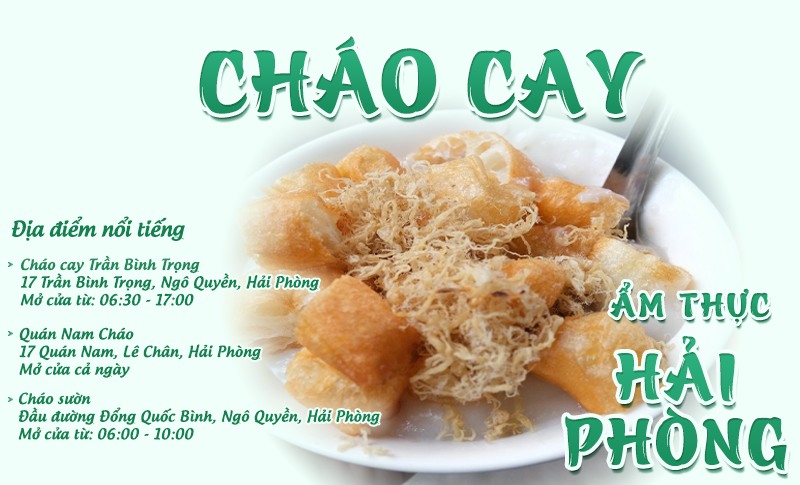 Cháo cay | Food tour Hải Phòng