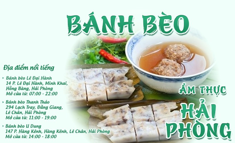 Bánh bèo | Food tour Hải Phòng