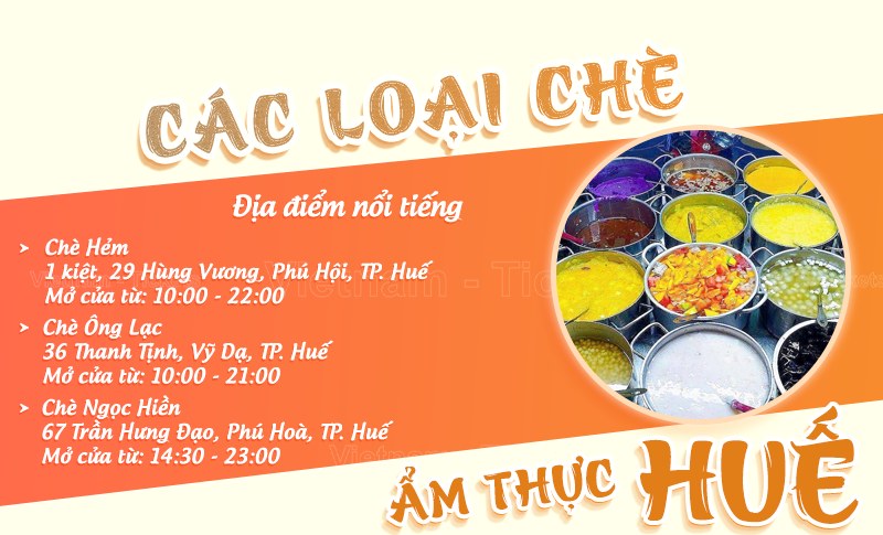 Chè Huế | Food tour Huế  ​