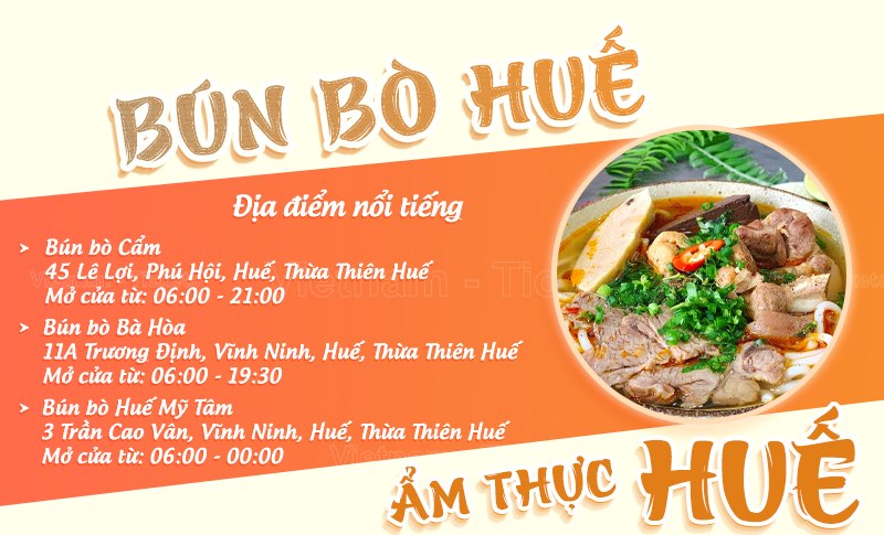 Bún bò Huế | Food tour Huế