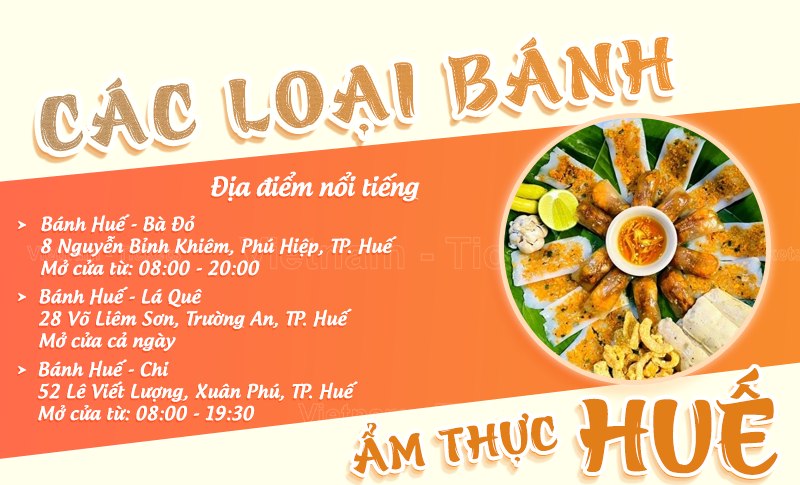 Các loại bánh nậm, bánh lọc & bánh bèo | Food tour Huế  ​