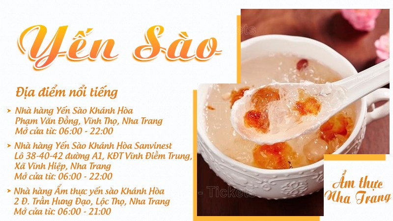 Yến Sào | Food tour Nha Trang