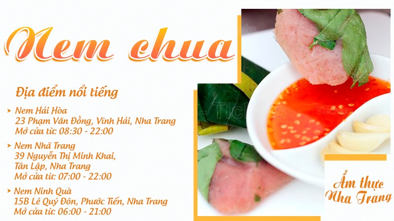 Nem chua | Food tour Nha Trang