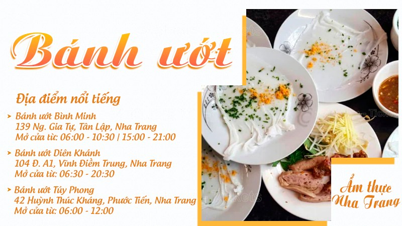 Bánh ướt | Food tour Nha Trang