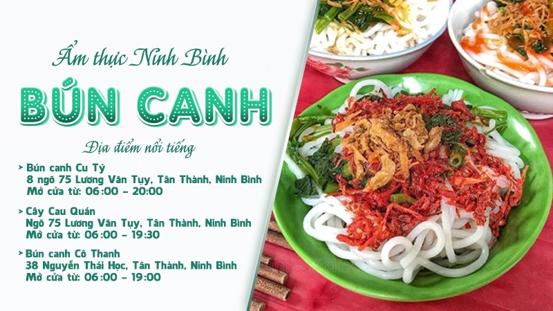 Bún canh riêu cua | Food tour Ninh Bình