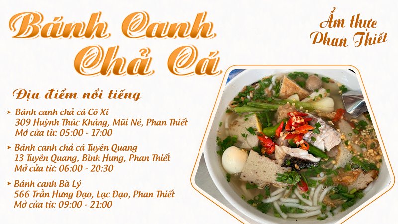 Bánh canh chả cá | Food tour Phan Thiết