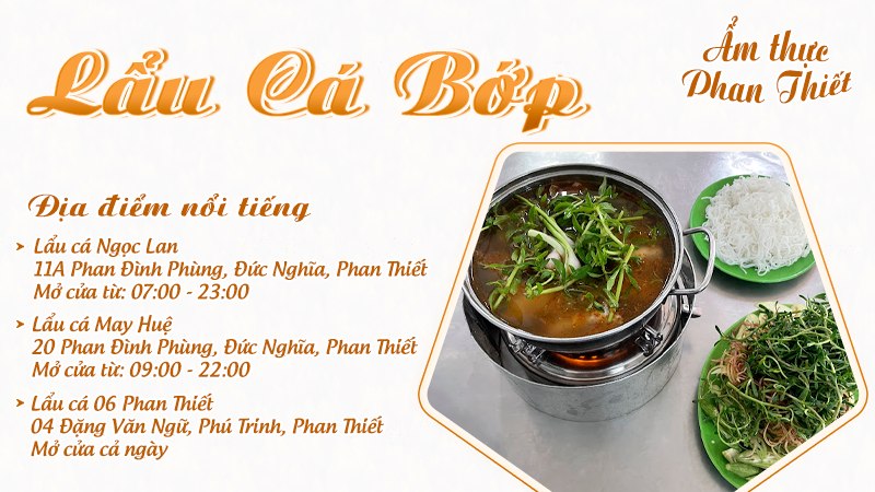 Lẩu cá bớp | Food tour Phan Thiết