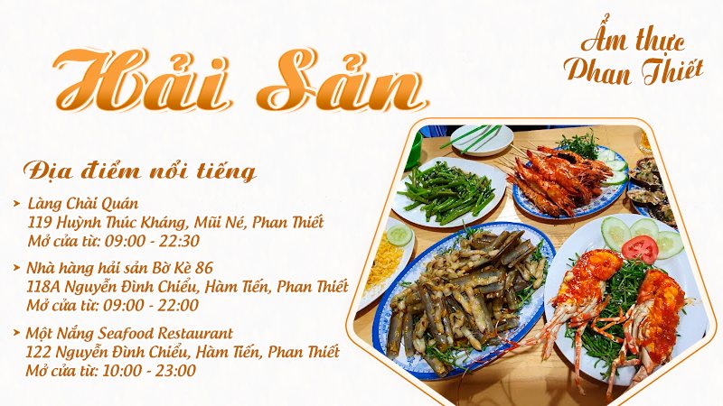 Hải sản | Food tour Phan Thiết