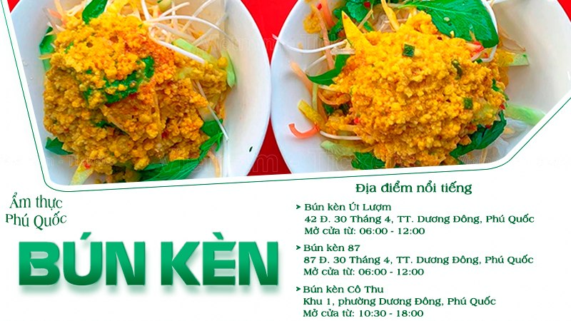 Bún kèn | Food tour Phú Quốc