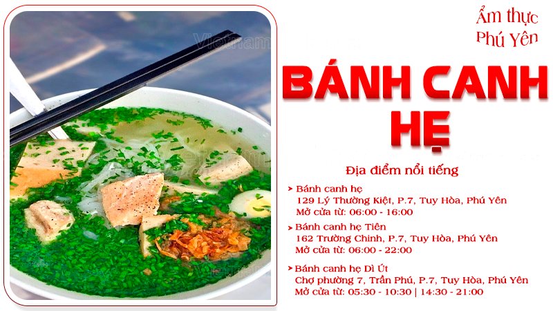 Bánh canh hẹ | Food tour Phú Yên