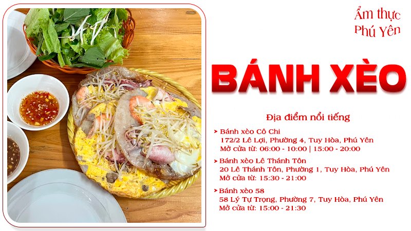 Bánh xèo | Food tour Phú Yên