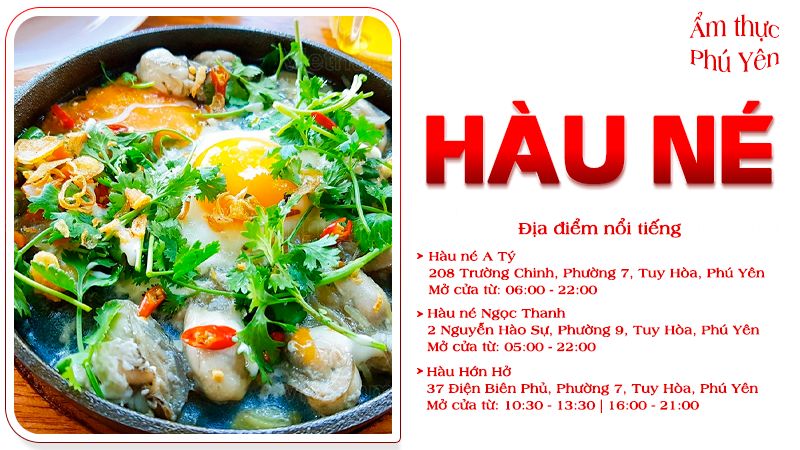 Hàu né | Food tour Phú Yên