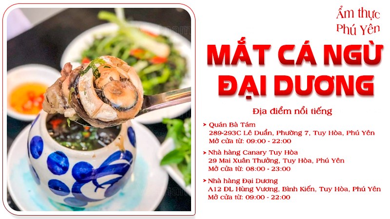 Mắt cá ngừ đại dương | Food tour Phú Yên