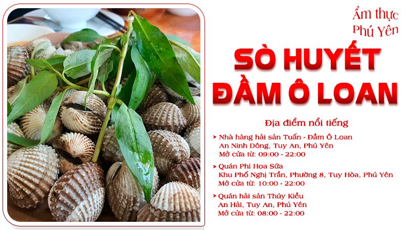 Sò huyết Đầm Ô Loan | Food tour Phú Yên